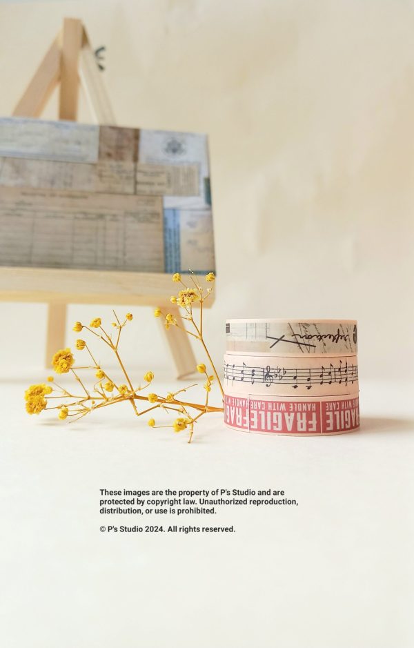 Classic Notes- Washi Tape set (3PC)