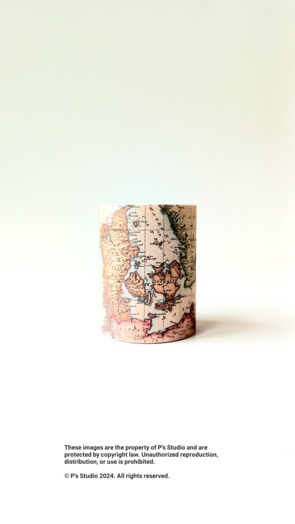 20240730_103154 World Map- Washi Tape