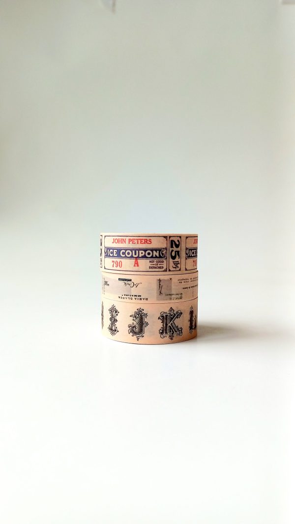 Classic Notes- Washi Tape set (3PC)