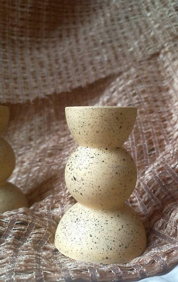 Concrete Candle Stands (Assorted Patterns)