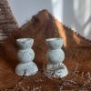 Concrete Candle Stands (Assorted Patterns)